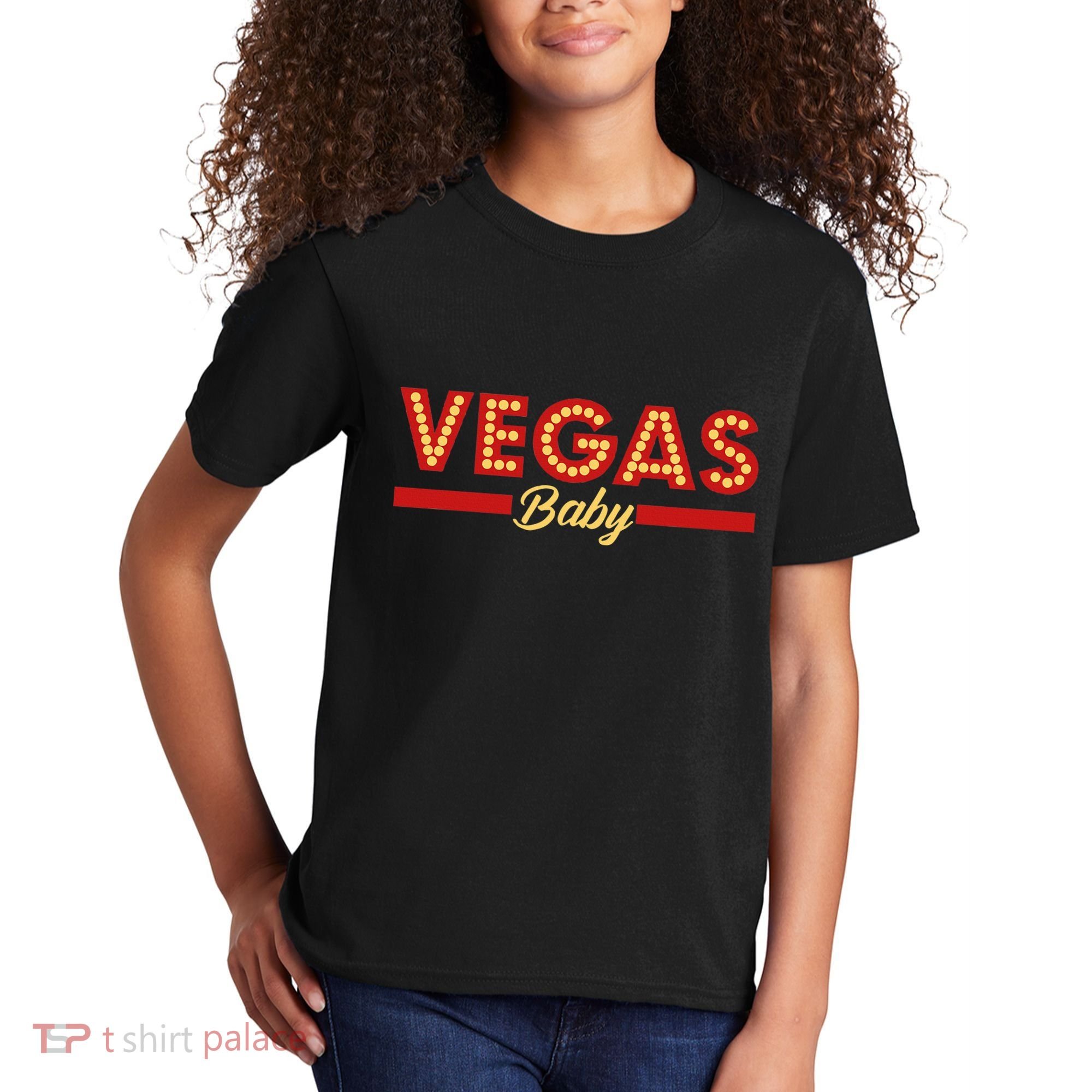 Vegas Baby Cool Gambling Kids T-Shirt