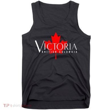 VICTORIA BRITISH COLUMBIA BC CANADA GARDEN CITY MAPLE LEAF Tank Top