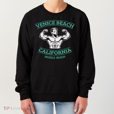 Venice Beach California Bodybuilder Women's Sweatshirt