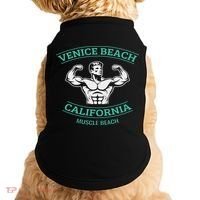 Venice Beach California Bodybuilder Doggie Tank thumb 0