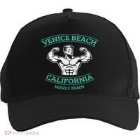 Venice Beach California Bodybuilder Five-Panel Snapback Cap thumb 0