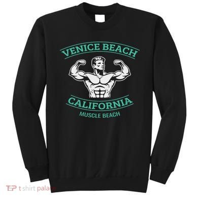 Venice Beach California Bodybuilder Sweatshirt