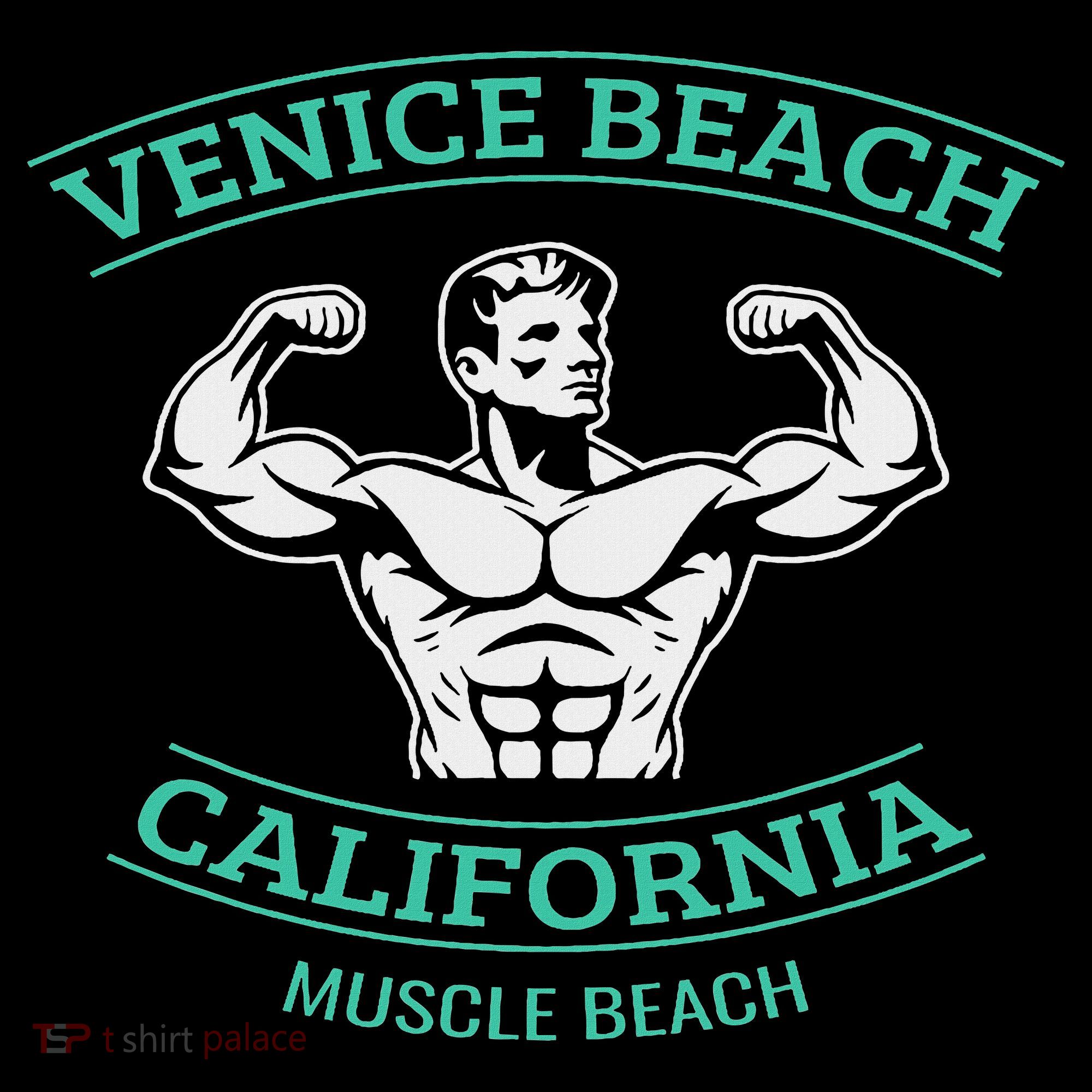Venice Beach California Bodybuilder Sweatshirt