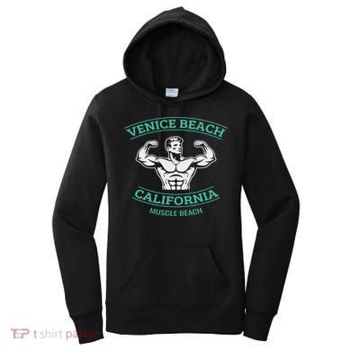 Venice Beach California Bodybuilder Women's Hoodie