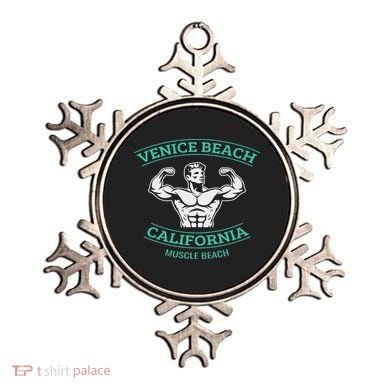 Venice Beach California Bodybuilder Ornament