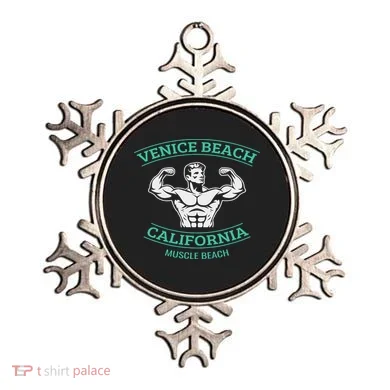 Venice Beach California Bodybuilder Ornament