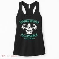 Venice Beach California Bodybuilder Women's Tank Top thumb 0