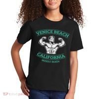 Venice Beach California Bodybuilder Kids T-Shirt thumb 2