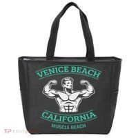 Venice Beach California Bodybuilder Tote Bag thumb 0