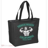 Venice Beach California Bodybuilder Tote Bag thumb 2