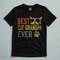 Vintage Best Cat Grandpa Ever TShirt Cat Grandpa Father's D TShirt T-Shirt thumb 5