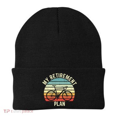 Vintage Bike Cycling My Retirement Plan Bicycle Ride Cyclist Beanie