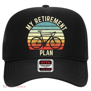 Vintage Bike Cycling My Retirement Plan Bicycle Ride Cyclist Hat