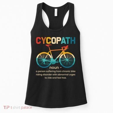Vintage Bicycle Cycopath Gift For Cyclists Women's Tank Top