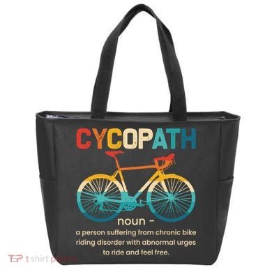 Vintage Bicycle Cycopath Gift For Cyclists Tote Bag