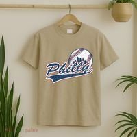 Vintage Baseball Classic P.H.I.L.Ly City Lover Gift T-Shirt thumb 2