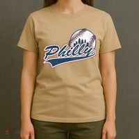 Vintage Baseball Classic P.H.I.L.Ly City Lover Gift T-Shirt thumb 4