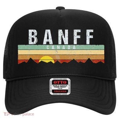 Vintage Banff Canada Retro Hat