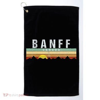 Vintage Banff Canada Retro Golf Towel