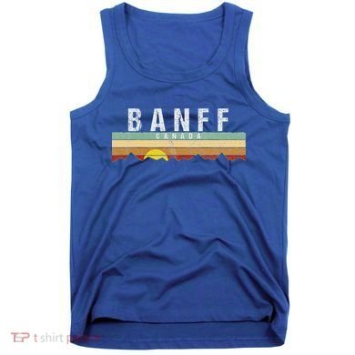 Vintage Banff Canada Retro Tank Top
