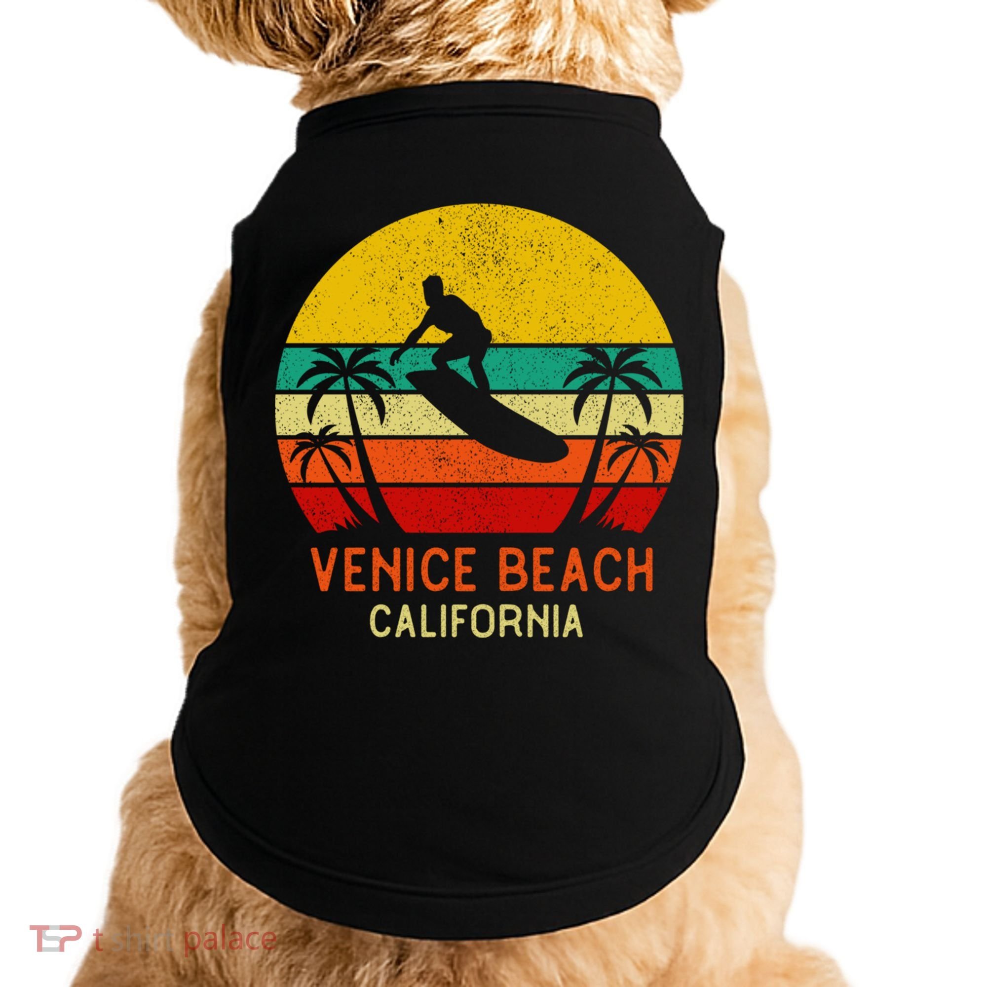 Venice Beach California Sunset Doggie Tank