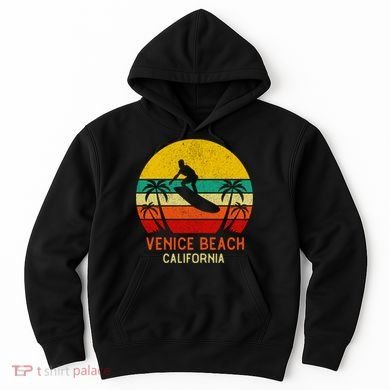 Venice Beach California Sunset Hoodie