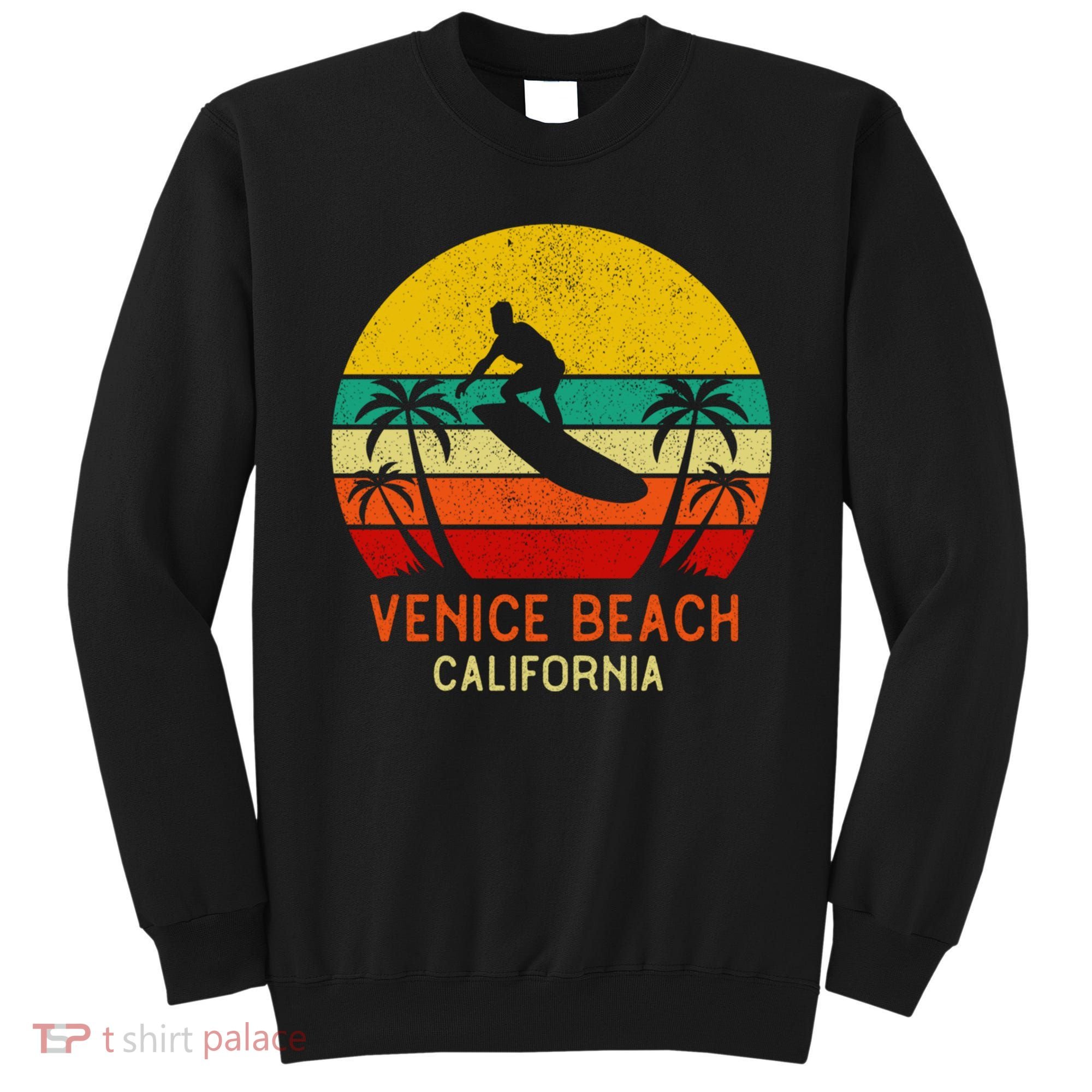 Venice Beach California Sunset Sweatshirt