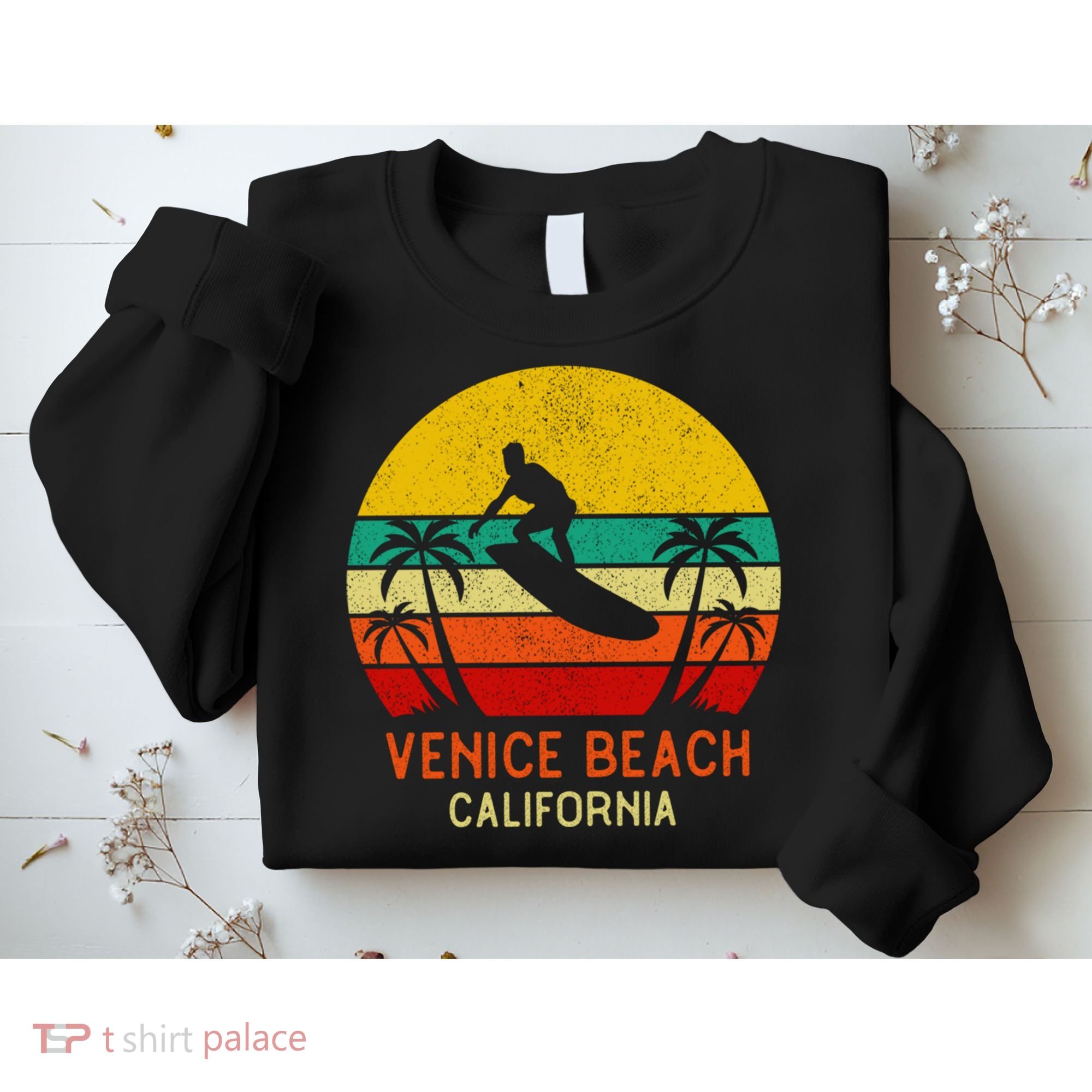 Venice Beach California Sunset Sweatshirt