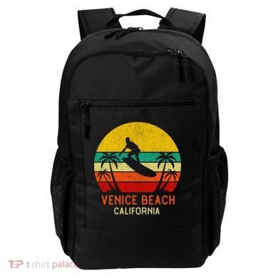 Venice Beach California Sunset Backpack