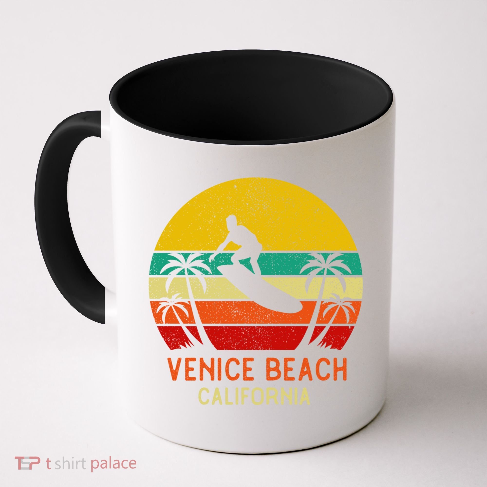 Venice Beach California Sunset Coffee Mug