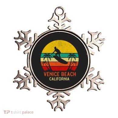 Venice Beach California Sunset Ornament