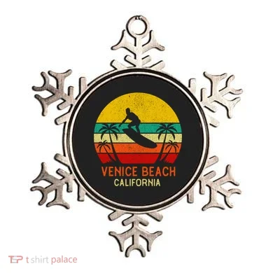 Venice Beach California Sunset Ornament