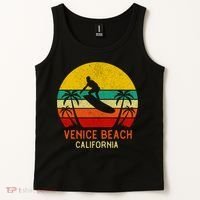 Venice Beach California Sunset Tank Top thumb 2