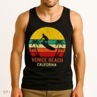 Venice Beach California Sunset Tank Top thumb 3