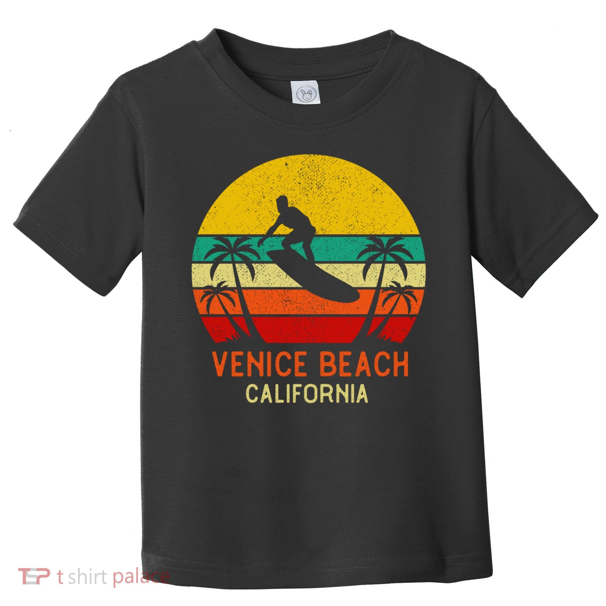Venice Beach California Sunset Toddler T-Shirt