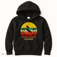 Venice Beach California Sunset Kids Hoodie thumb 0
