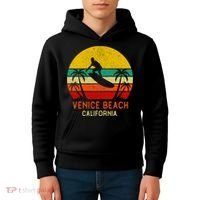 Venice Beach California Sunset Kids Hoodie thumb 4