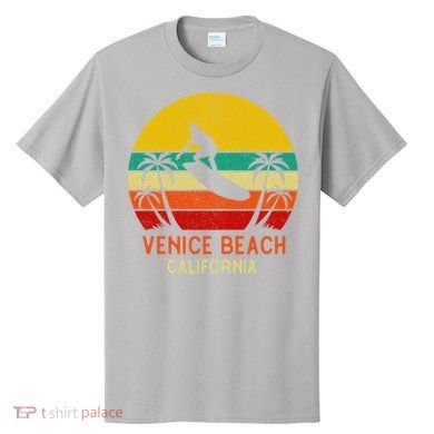 Venice Beach California Sunset T-Shirt