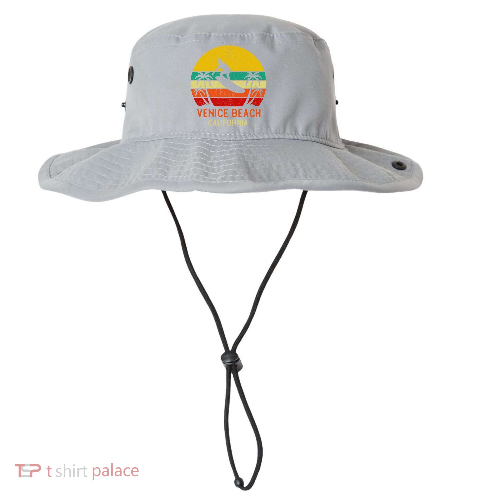 Venice Beach California Sunset Bucket Hat