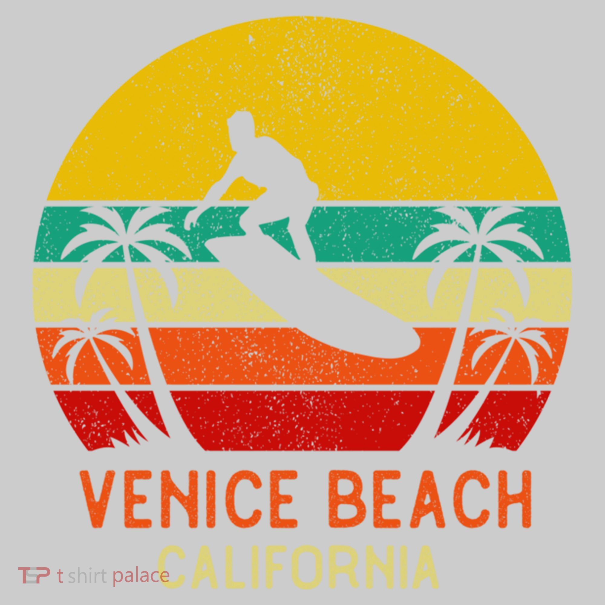 Venice Beach California Sunset Mousepad