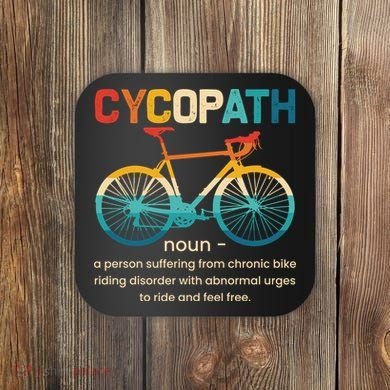 Vintage Bicycle Cycopath Gift For Cyclists Coaster