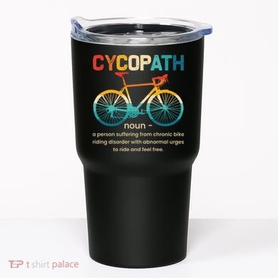 Vintage Bicycle Cycopath Gift For Cyclists Tumbler