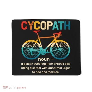 Vintage Bicycle Cycopath Gift For Cyclists Mousepad