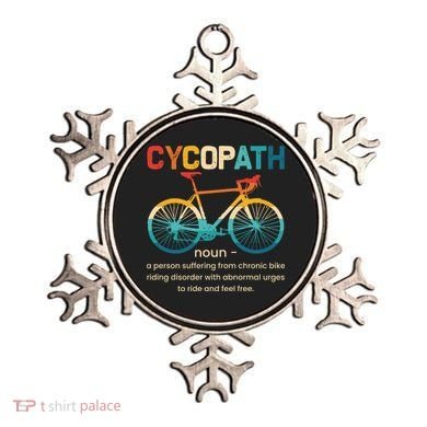 Vintage Bicycle Cycopath Gift For Cyclists Ornament