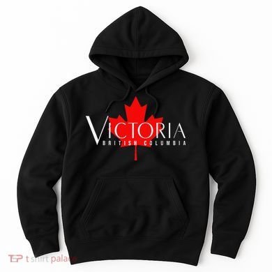 VICTORIA BRITISH COLUMBIA BC CANADA GARDEN CITY MAPLE LEAF Hoodie
