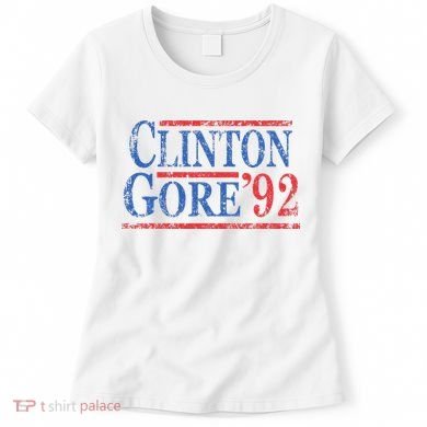 Vintage Bill Clinton Al Gore 1992 Women's T-Shirt