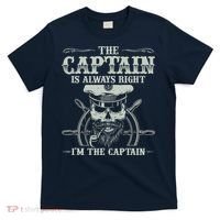 Vintage Boat Captain Boating Funny Boat Lover Gift T-Shirt thumb 0