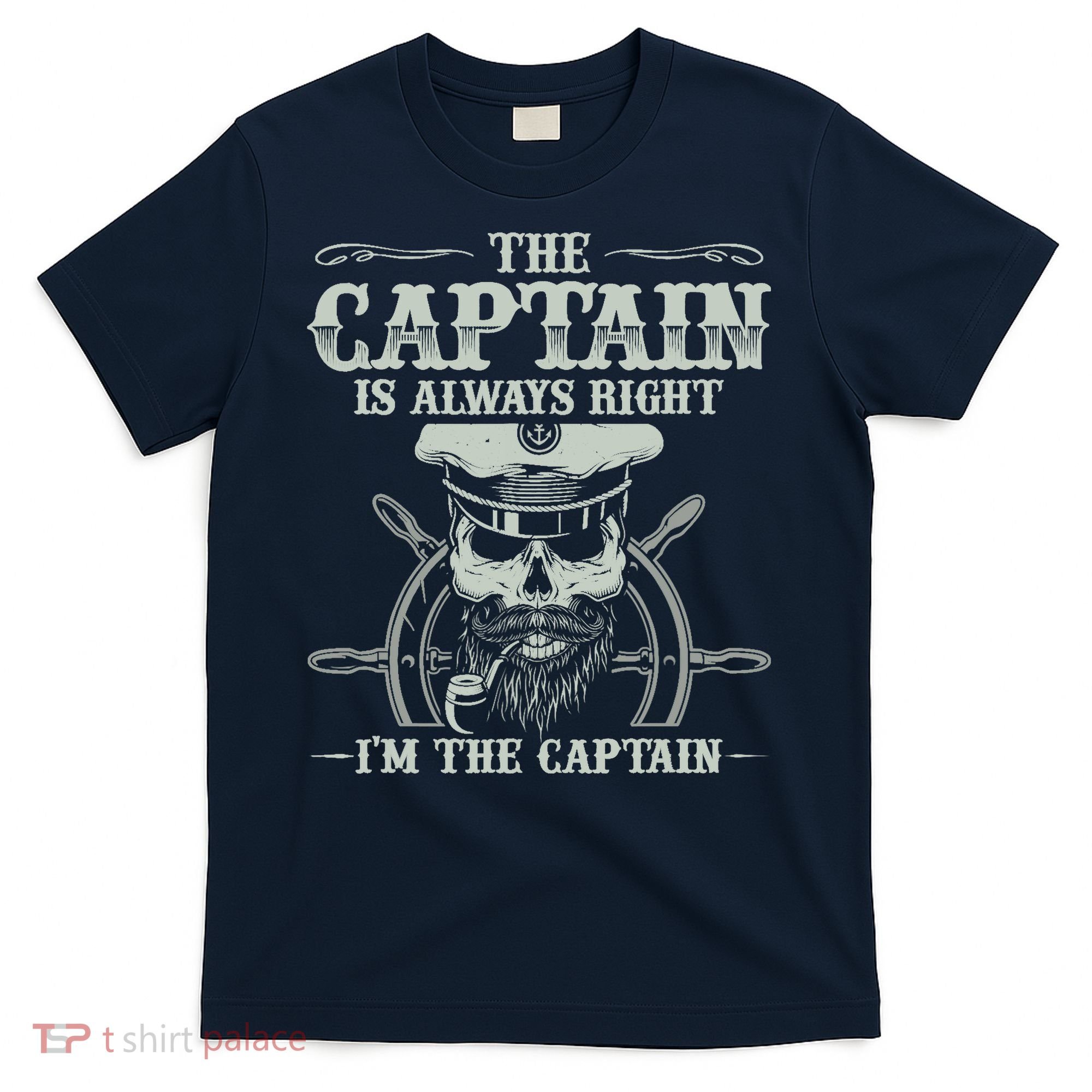Vintage Boat Captain Boating Funny Boat Lover Gift T-Shirt