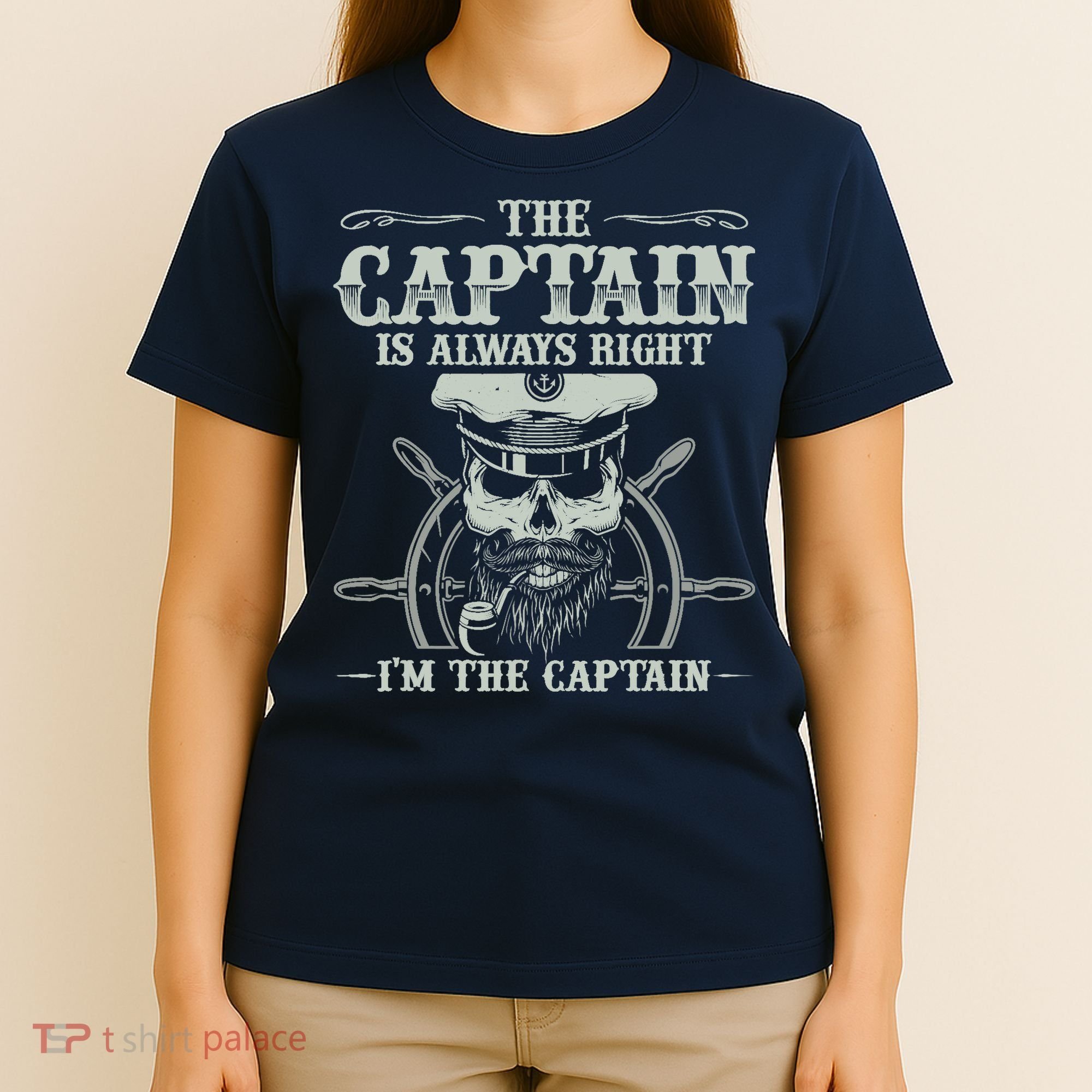 Vintage Boat Captain Boating Funny Boat Lover Gift T-Shirt
