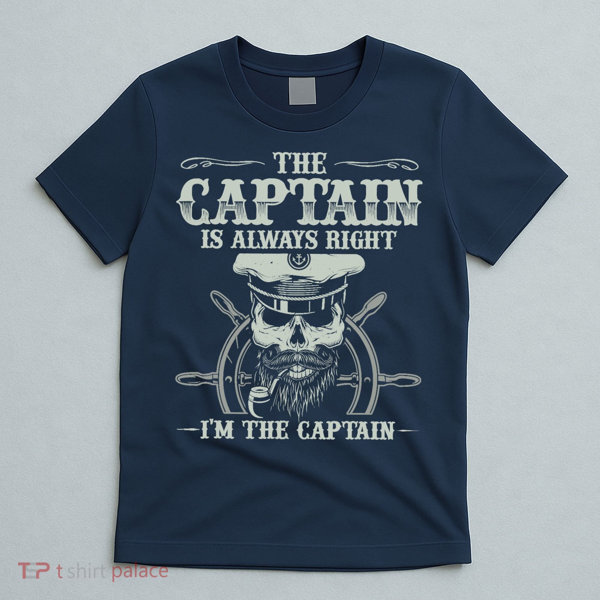 Vintage Boat Captain Boating Funny Boat Lover Gift T-Shirt